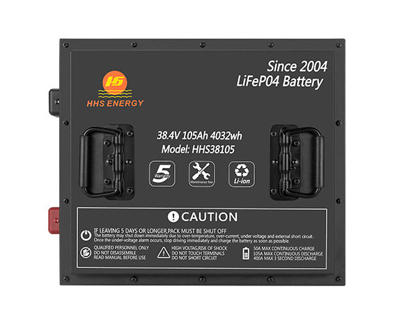 36V Lithium Ion Golf Cart Battery