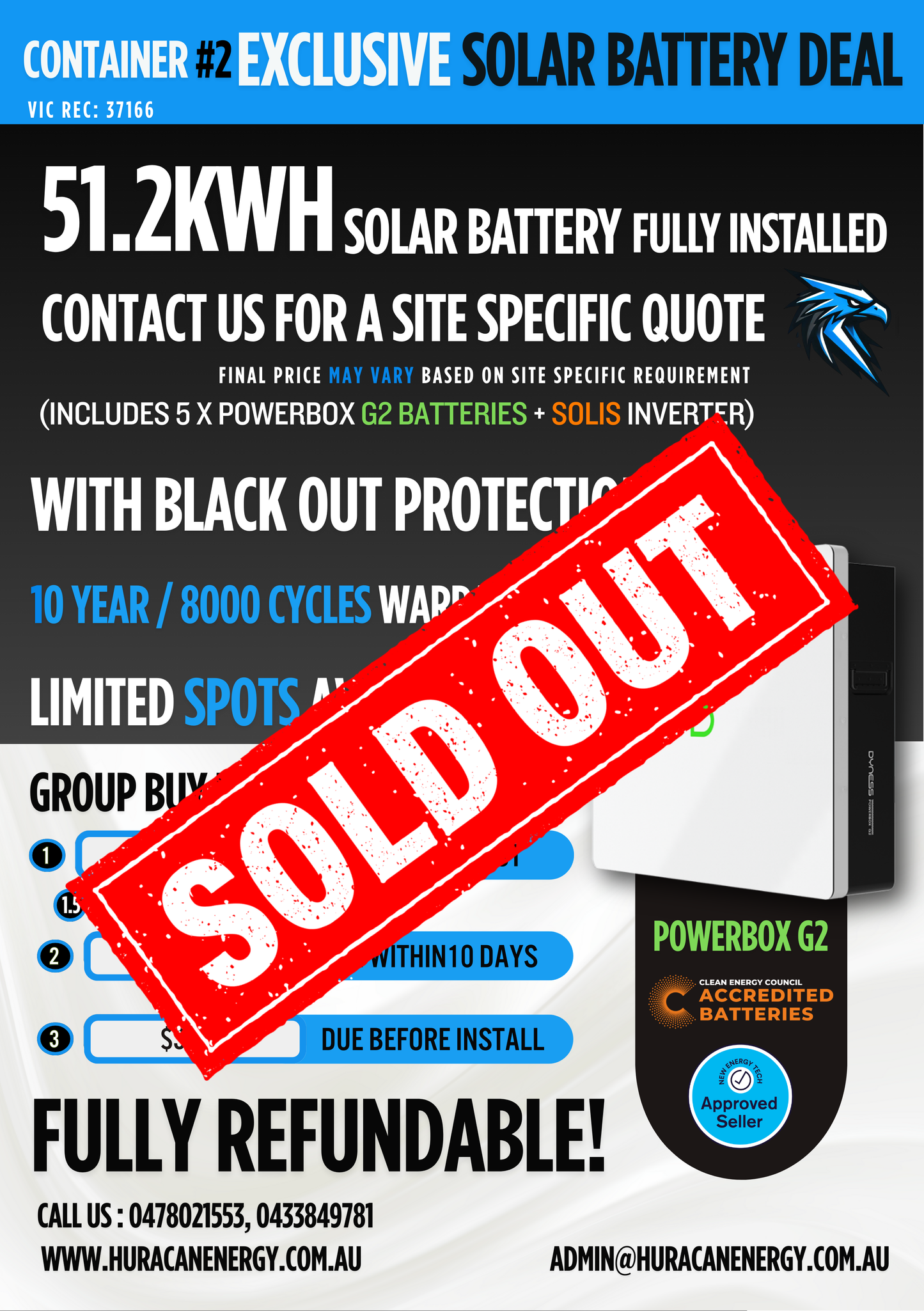Home Solar Battery Group Buy - Secure a Spot! (Round 2 Melbourne Metro Only)