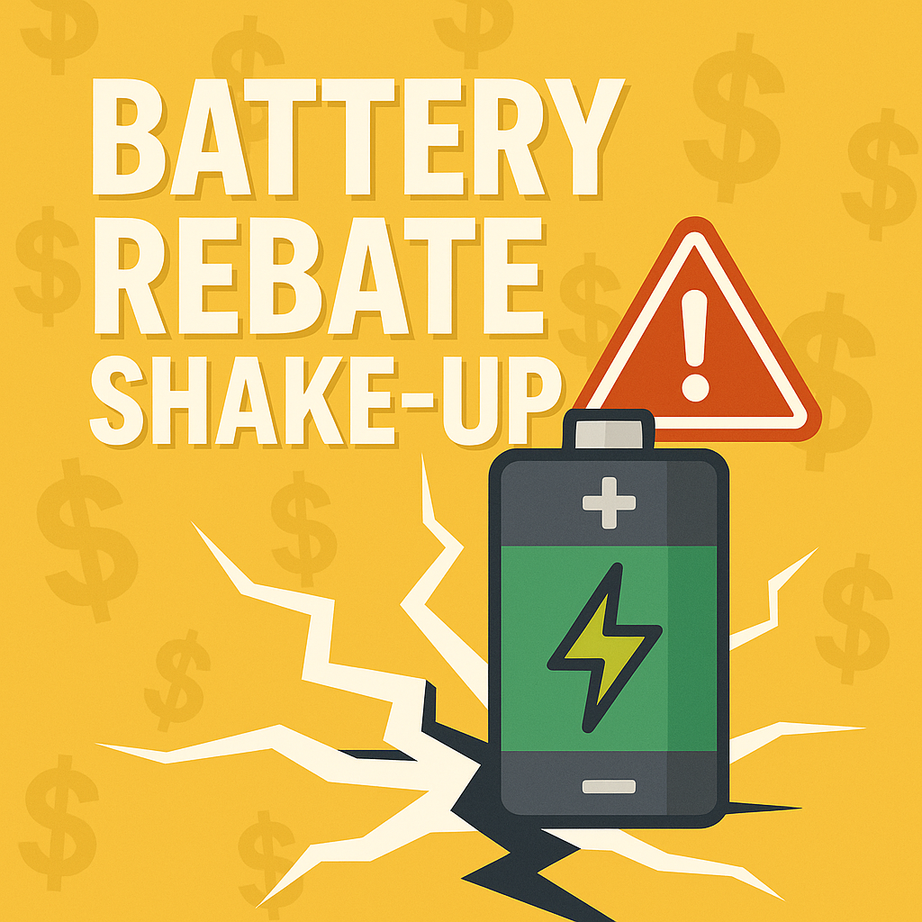 Battery Rebate Shake-Up: What It Means for Australian Homeowners