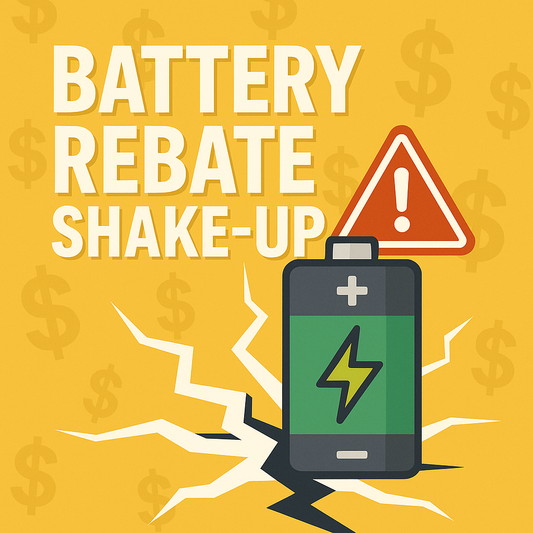 Battery Rebate Shake-Up: What It Means for Australian Homeowners