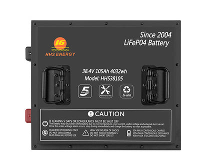 36V Lithium Ion Golf Cart Battery
